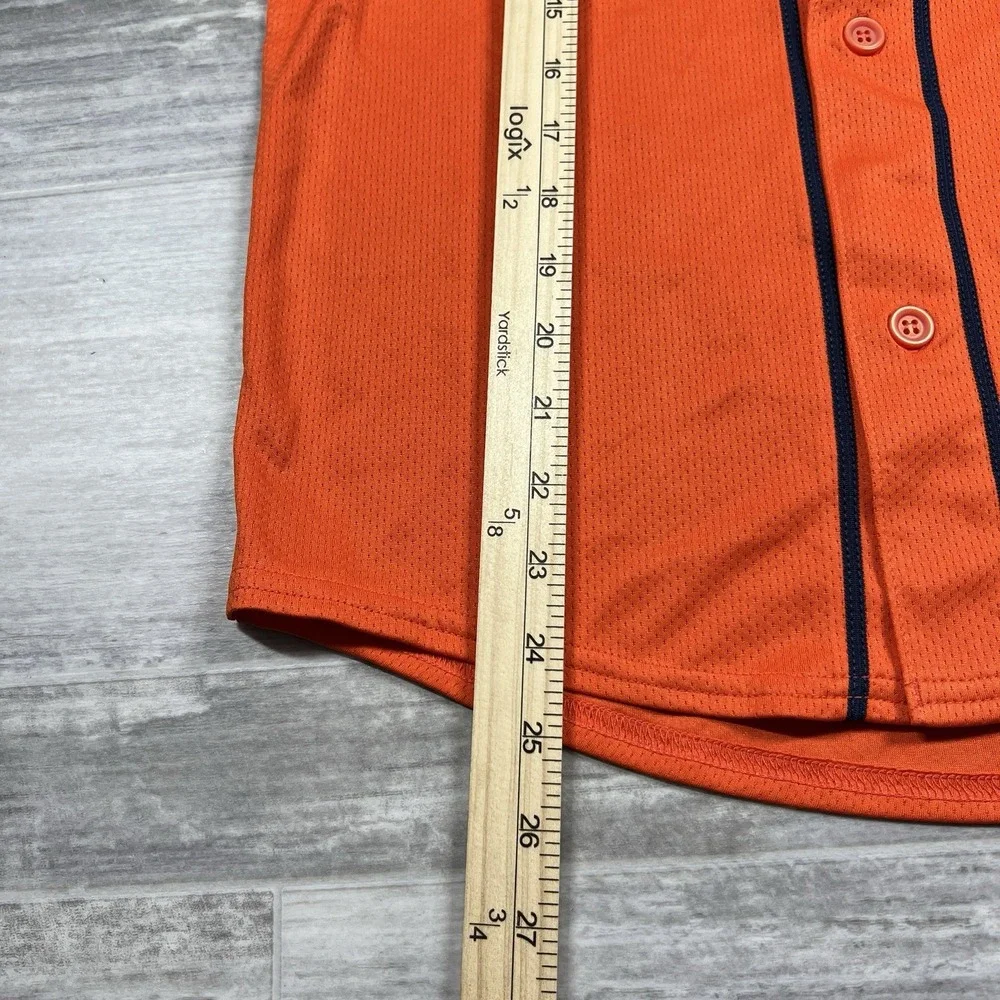 Nike Alex Bregman Jersey Orange Houston Astros #2 Youth Medium (10/12) $125 MSRP